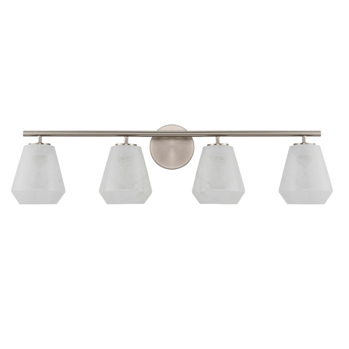 Artcraft - AC12184BN - Four Light Bathroom Vanity - Brooke - Brushed Nickel