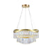 Artcraft - AC12201BR - LED Chandelier - Jules - Brass