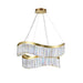 Artcraft - AC12202BR - LED Chandelier - Jules - Brass