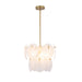 Artcraft - AC12210BR - Four Light Pendant - Lily - Brushed Brass