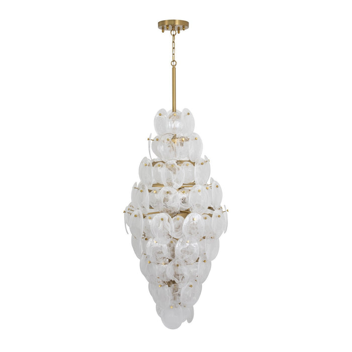 Artcraft - AC12219BR - 15 Light Chandelier - Lily - Brushed Brass