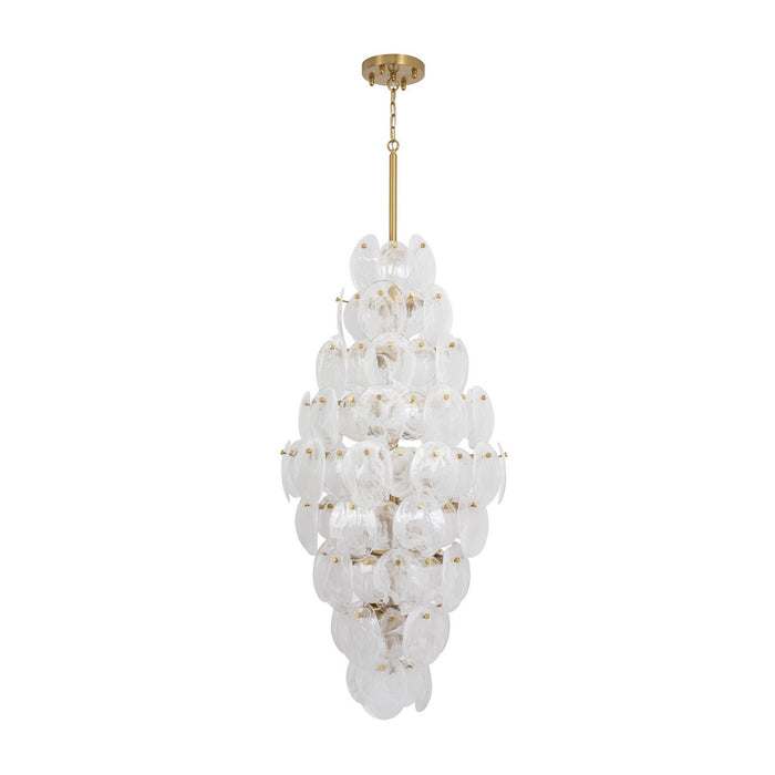 Artcraft - AC12219BR - 15 Light Chandelier - Lily - Brushed Brass
