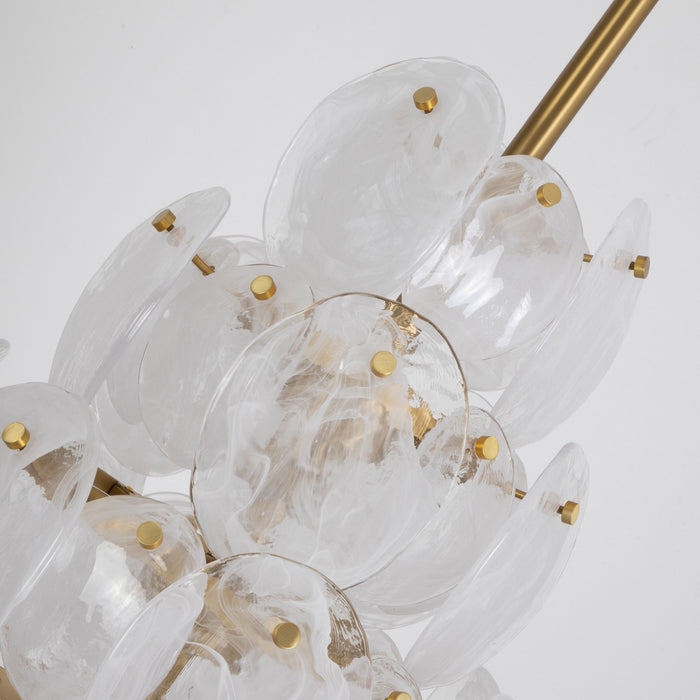 Artcraft - AC12219BR - 15 Light Chandelier - Lily - Brushed Brass