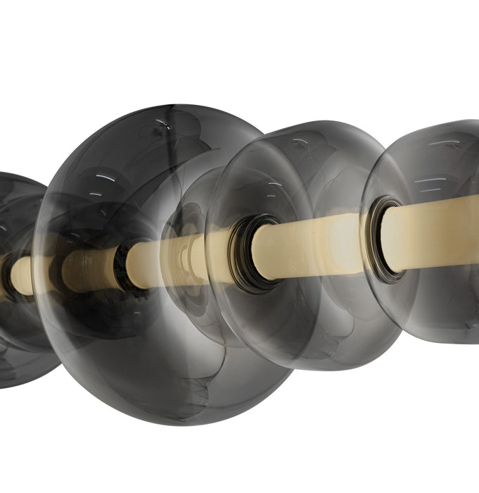 Artcraft - AC6911SM - LED Island Pendant - Astra - Black