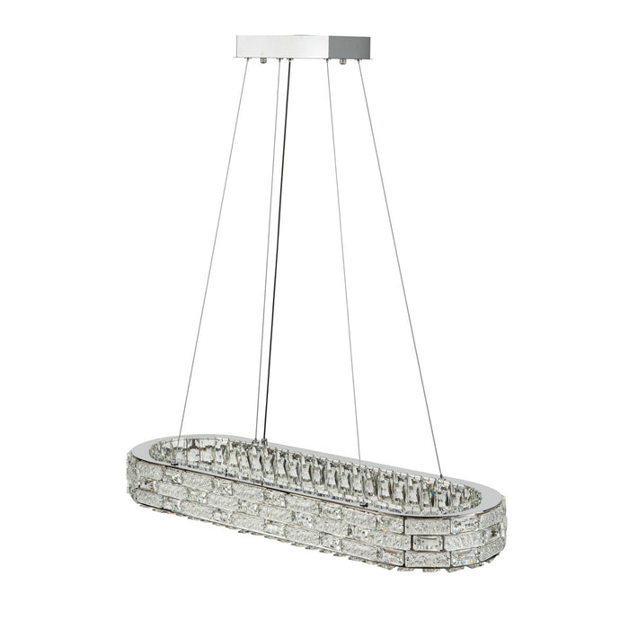 Artcraft - AC6924PN - LED Island Pendant - Elegance - Chrome