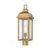 Artcraft - AC8183WB - One Light Outdoor Post Mount - Madrid - Weathered Brass
