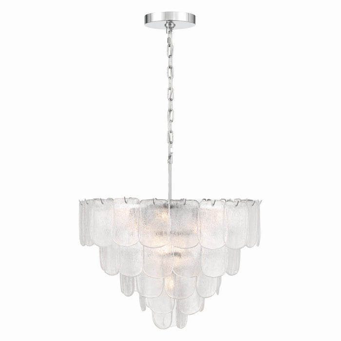 Artcraft - AC12052CR - 12 Light Chandelier - Bianca - Polished Nickel, Crystalline