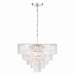 Artcraft - AC12052CR - 12 Light Chandelier - Bianca - Polished Nickel, Crystalline