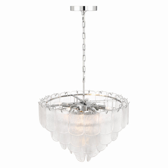 Artcraft - AC12052CR - 12 Light Chandelier - Bianca - Polished Nickel, Crystalline