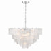 Artcraft - AC12053CR - 19 Light Chandelier - Bianca - Polished Nickel, Crystalline