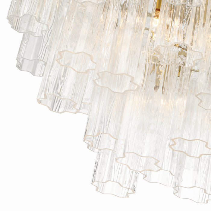 Artcraft - AC12100BR - 11 Light Chandelier - Sophia - Brass