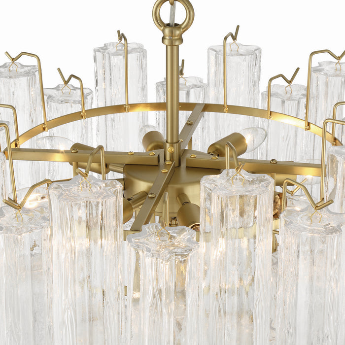 Artcraft - AC12100BR - 11 Light Chandelier - Sophia - Brass
