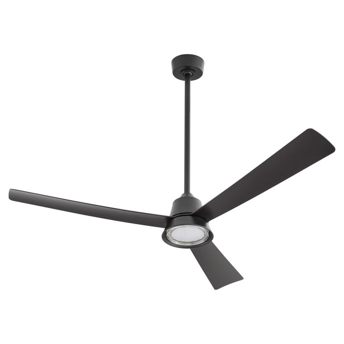 Quorum - 15583-59 - 58 Inch Patio Fan - Esquire - Matte Black