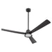 Quorum - 15583-59 - 58 Inch Patio Fan - Esquire - Matte Black