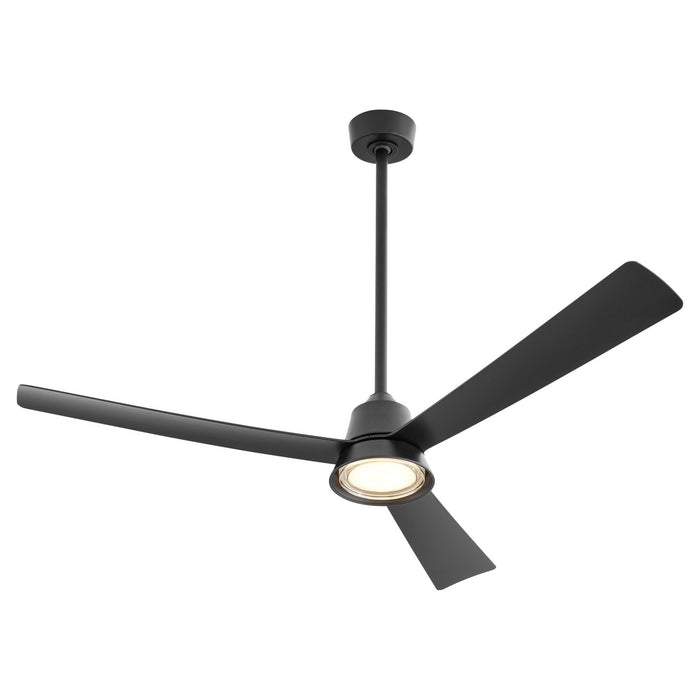 Quorum - 15583-59 - 58 Inch Patio Fan - Esquire - Matte Black