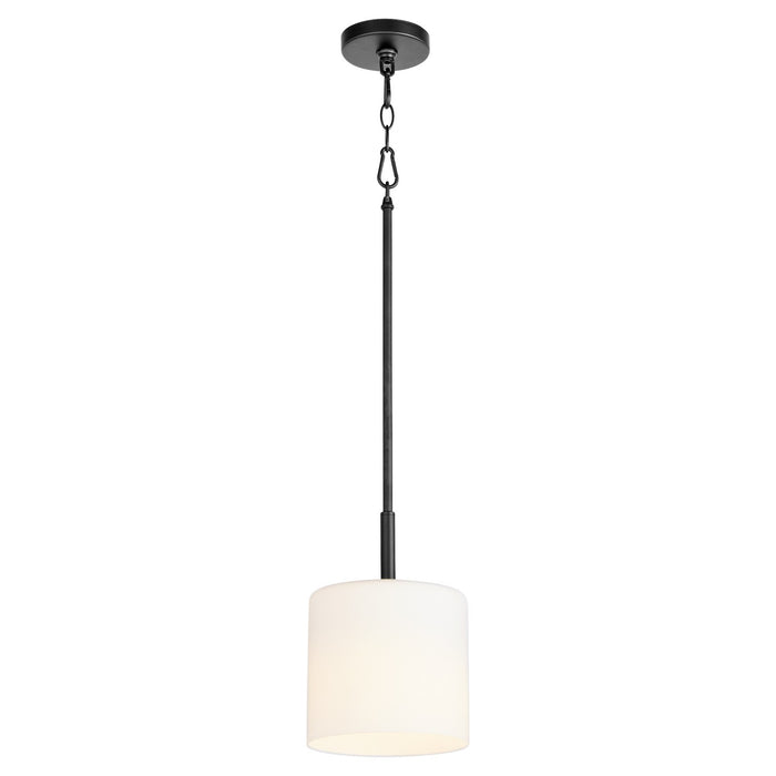 Quorum - 3307-59 - One Light Pendant - Rutherford - Matte Black