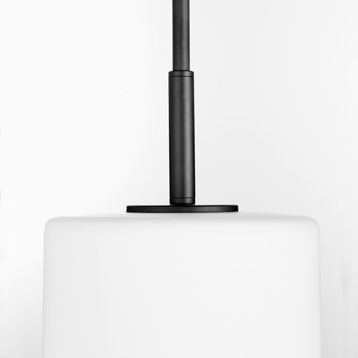 Quorum - 3307-59 - One Light Pendant - Rutherford - Matte Black