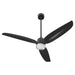Quorum - 34583-59 - 58 Inch Patio Fan - Exodus - Matte Black