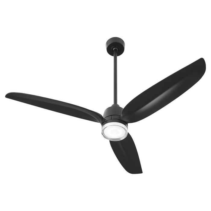 Quorum - 34583-59 - 58 Inch Patio Fan - Exodus - Matte Black