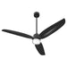 Quorum - 34583-59 - 58 Inch Patio Fan - Exodus - Matte Black