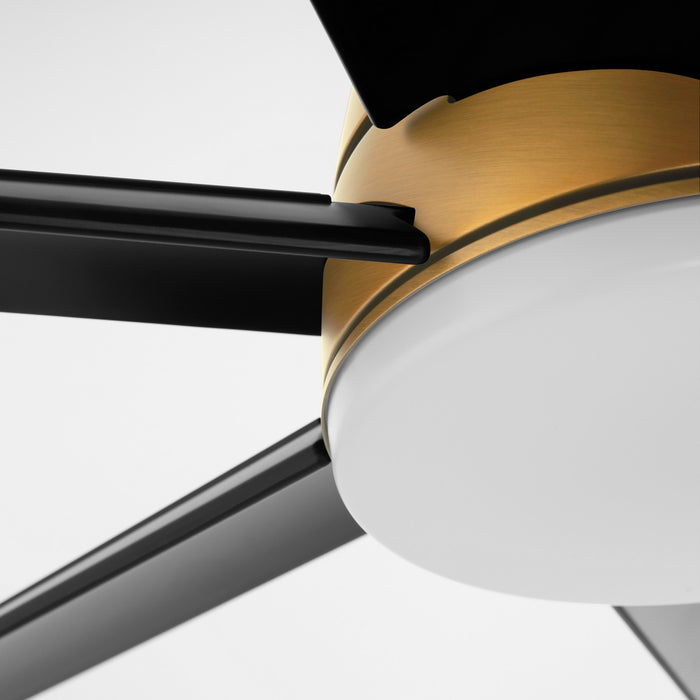 Quorum - 35846-47 - 84 Inch Patio Fan - Spree - Brushed Brass