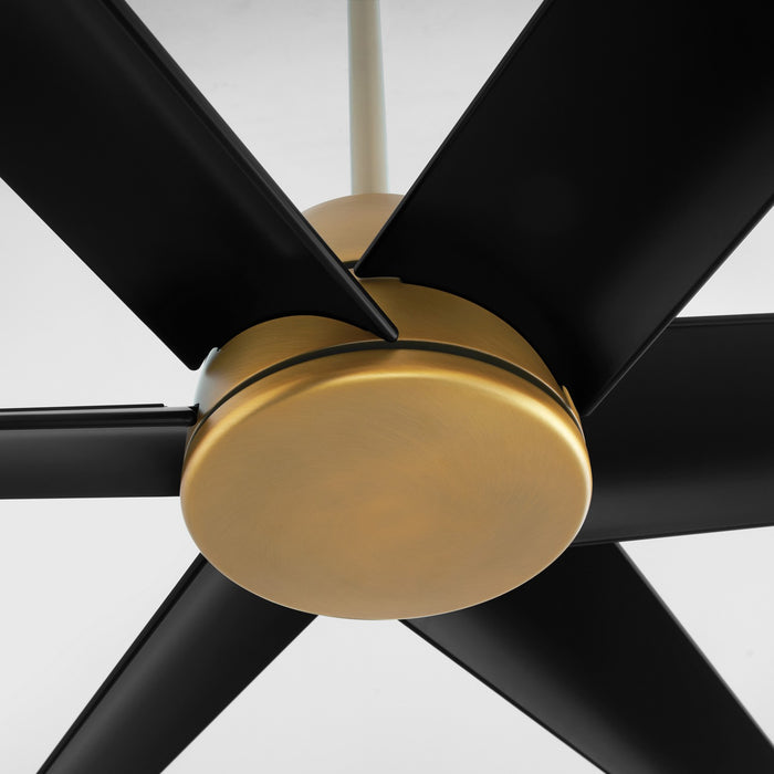Quorum - 35846-47 - 84 Inch Patio Fan - Spree - Brushed Brass