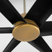 Quorum - 35846-47 - 84 Inch Patio Fan - Spree - Brushed Brass