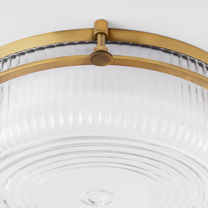 Quorum - 368-14-47 - LED Ceiling Mount - Emory - Brushed Brass