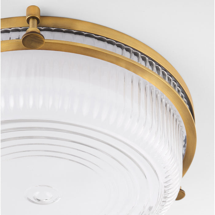Quorum - 368-14-47 - LED Ceiling Mount - Emory - Brushed Brass