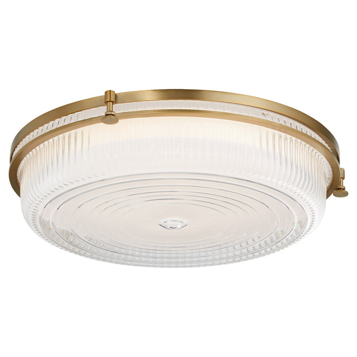 Quorum - 368-18-47 - LED Ceiling Mount - Emory - Brushed Brass