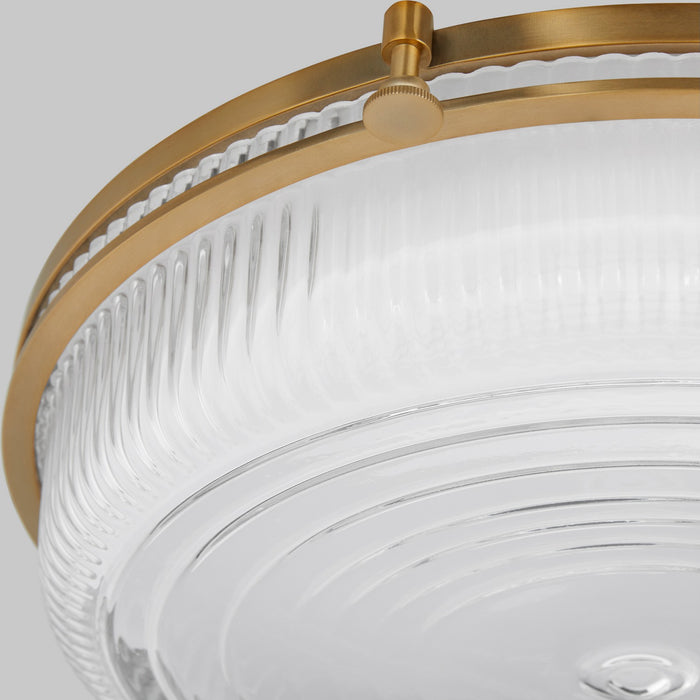 Quorum - 368-18-47 - LED Ceiling Mount - Emory - Brushed Brass