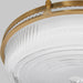 Quorum - 368-18-47 - LED Ceiling Mount - Emory - Brushed Brass