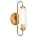 Quorum - 5015-1-47 - One Light Wall Mount - Whitmire - Brushed Brass
