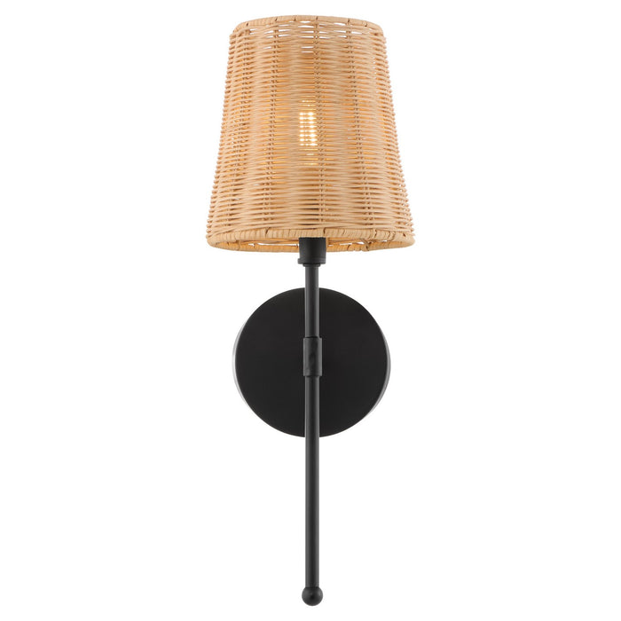 Quorum - 5123-1-59 - One Light Wall Mount - Fairview - Matte Black