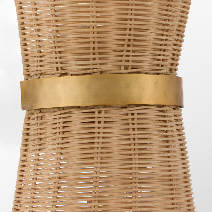 Quorum - 5123-47 - Two Light Wall Sconce - Fairview - Brushed Brass