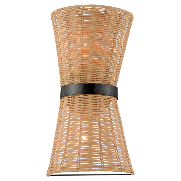 Quorum - 5123-59 - Two Light Wall Sconce - Fairview - Matte Black