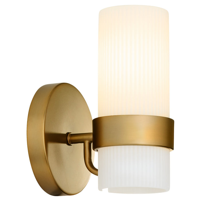 Quorum - 5169-1-47 - One Light Wall Mount - Sojourn - Brushed Brass