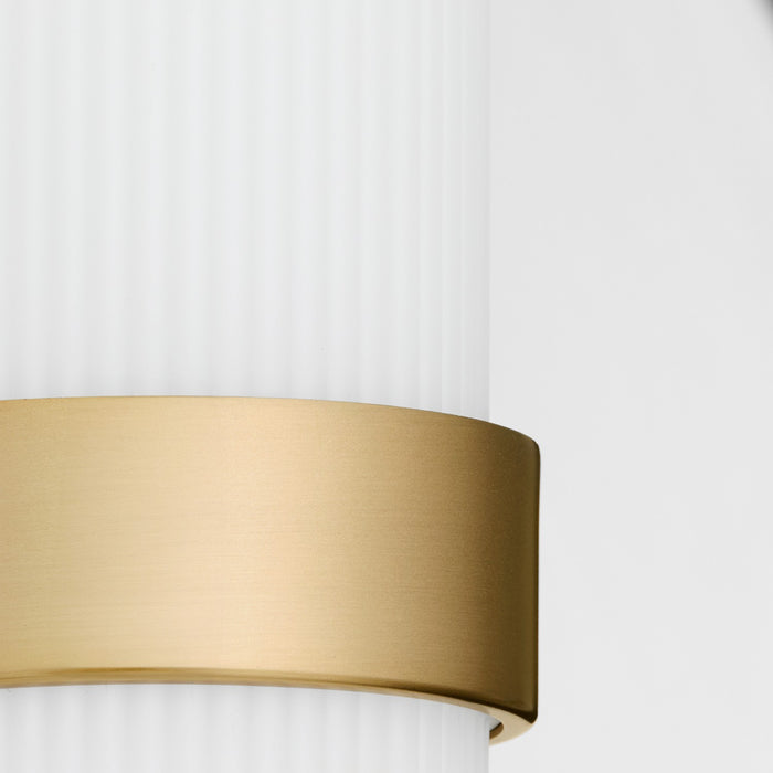 Quorum - 5169-1-47 - One Light Wall Mount - Sojourn - Brushed Brass