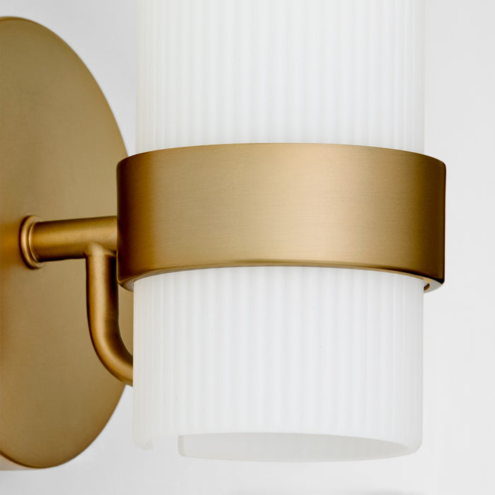 Quorum - 5169-1-47 - One Light Wall Mount - Sojourn - Brushed Brass