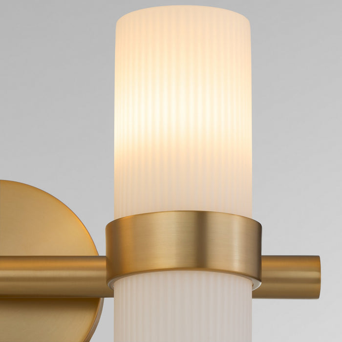 Quorum - 5169-2-47 - Two Light Vanity - Sojourn - Brushed Brass