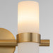 Quorum - 5169-2-47 - Two Light Vanity - Sojourn - Brushed Brass
