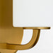 Quorum - 5307-1-47 - One Light Wall Mount - Rutherford - Brushed Brass