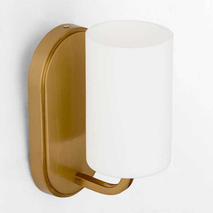 Quorum - 5307-1-47 - One Light Wall Mount - Rutherford - Brushed Brass