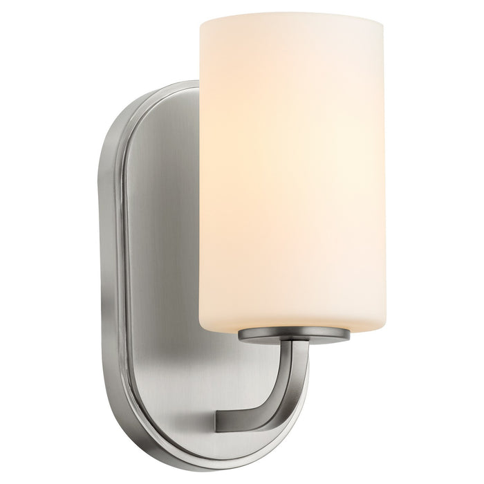 Quorum - 5307-1-65 - One Light Wall Mount - Rutherford - Satin Nickel