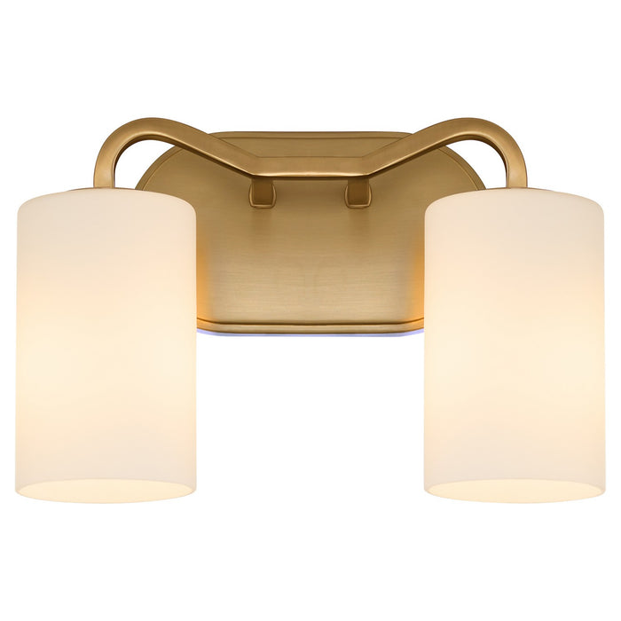 Quorum - 5307-2-47 - Two Light Vanity - Rutherford - Brushed Brass
