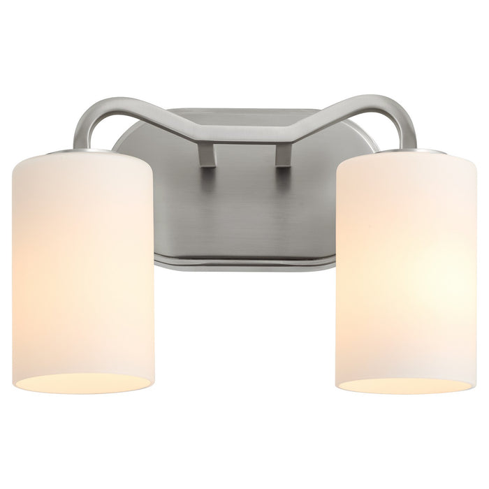 Quorum - 5307-2-65 - Two Light Vanity - Rutherford - Satin Nickel