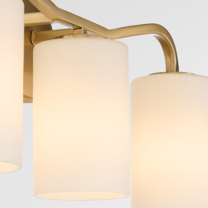 Quorum - 5307-3-47 - Three Light Vanity - Rutherford - Brushed Brass