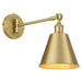 Quorum - 5320-1-80 - One Light Wall Mount - Bailey - Aged Brass