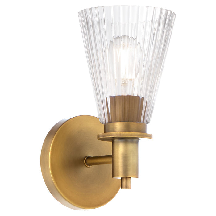 Quorum - 5803-1-47 - One Light Wall Mount - Lawton - Brushed Brass