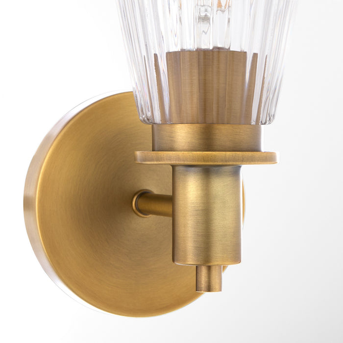 Quorum - 5803-1-47 - One Light Wall Mount - Lawton - Brushed Brass